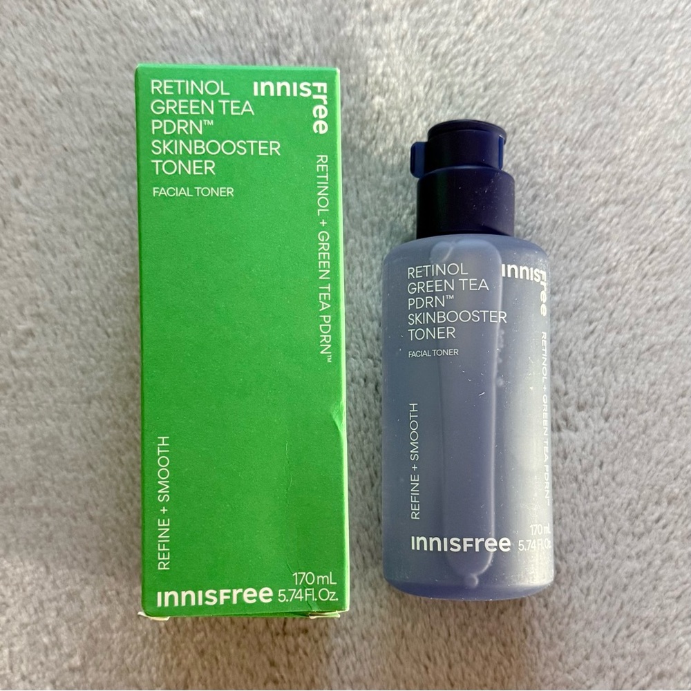 2/$50 🌈 NIB Full Size innisfree Retinol Green Tea PDRN Skinbooster Toner 5.74 oz